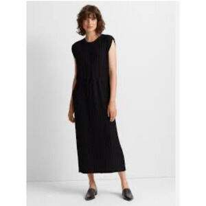 Club Monaco Women's Woven Black Maxi Dress size 00 / Retail $279